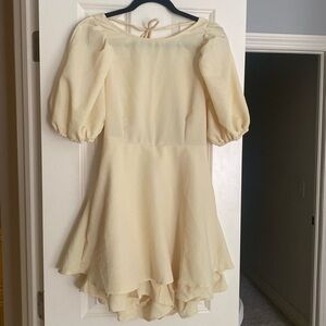 Super cute size large yellow sun dress